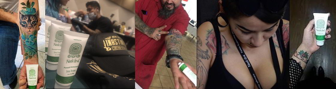 Testimonios de uso Pomada para después de tatuarse Neek'dna Aftercare